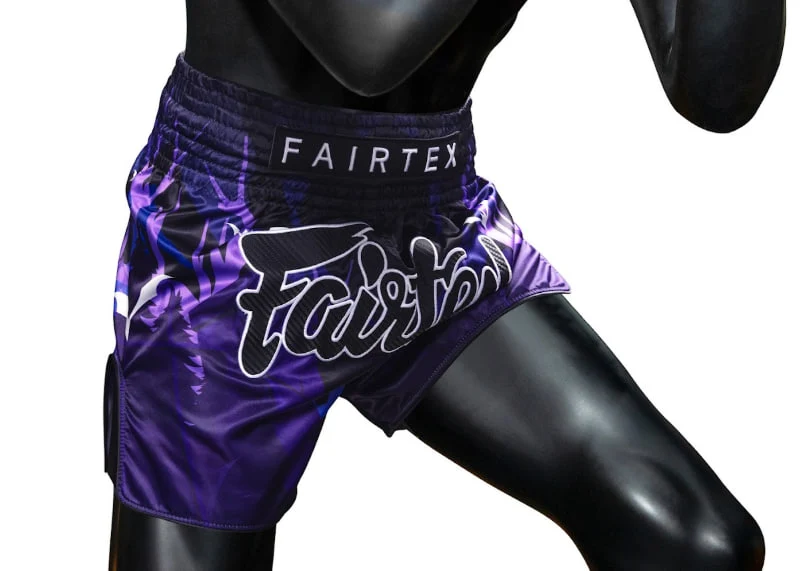 Fairtex BS-Halloween Muay Thai Shorts – Twilight, Purple / Black