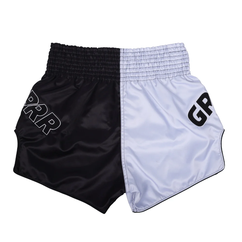 Fairtex x Royal Enfield Limited Edition Shorts, Black/White